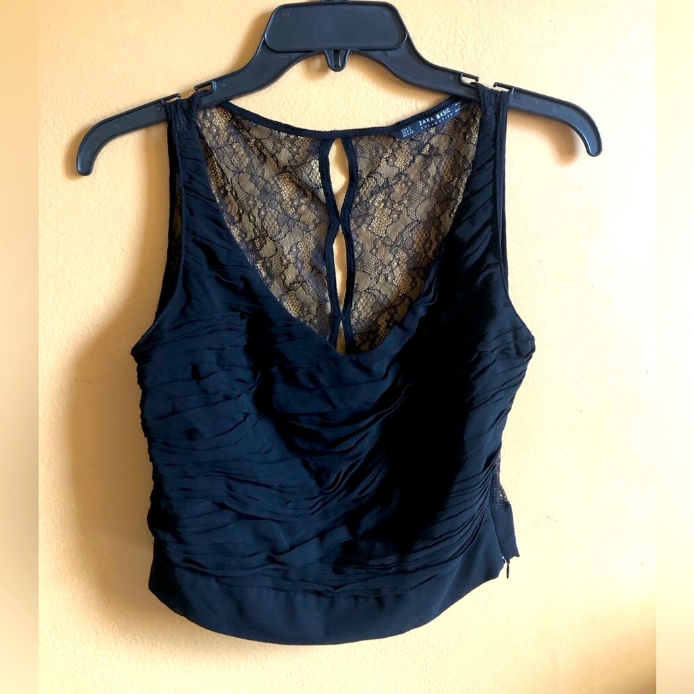 Zara Basic Collection lace top